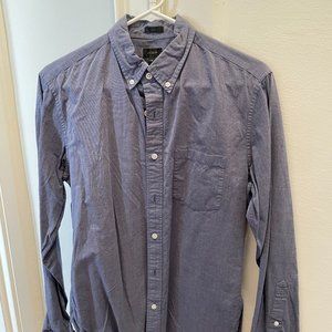 JCrew Lightweight Blue Button Down